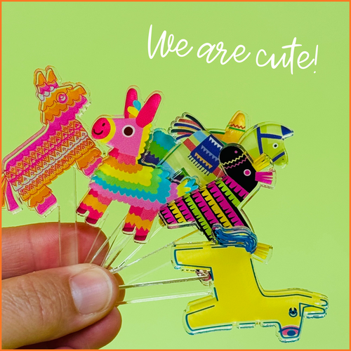 PINATAS ACRYLIC PARTY PIK STICKS COMBO