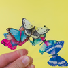 BUTTERFLY BEAUTY ACRYLIC PARTY PIK STICKS COMBO
