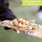 HARVEST SCENE GOURD ACRYLIC CHARCUTERIE & SNACK BOARD
