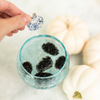 BLUE & WHITE BIRD GOURD ACRYLIC STIR STICKS