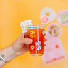SMILEY FACE ACRYLIC DRINK CLIPS