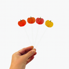 FALL TONE GOURDS ACRYLIC STIR STICKS COMBO