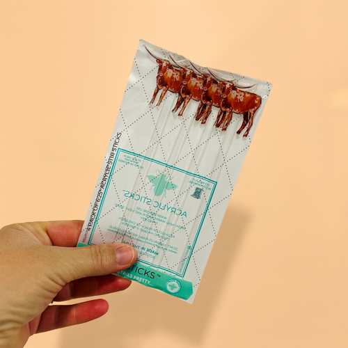 LONGHORN ACRYLIC STIR STICKS