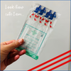PATRIOTIC ABE LINCOLN ACRYLIC STIR STICKS