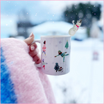 SNOWMAN ACRYLIC STIR STICKS