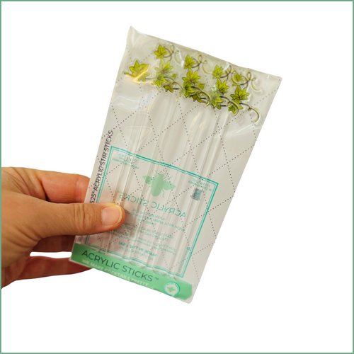 IVY ACRYLIC STIR STICKS
