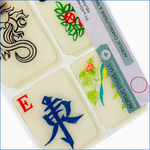 CLASSIC MAHJONG TILES ACRYLIC CHARCUTERIE & SNACK BOARD