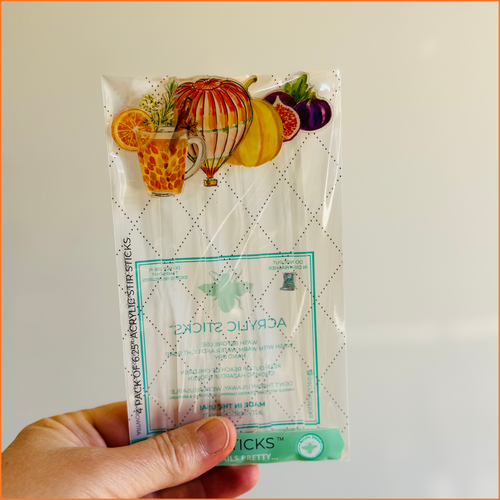 FALL FESTIVAL ACRYLIC STIR STICKS COMBO