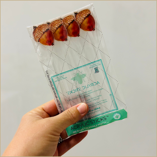 OAKNUT ACRYLIC STIR STICKS