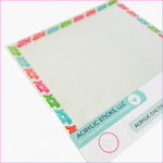 CHRISTMAS JOY ACRYLIC FRAMED CHARCUTERIE & SNACK BOARD