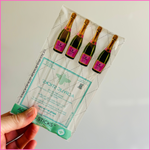 CHAMPAGNE ACRYLIC STIR STICKS