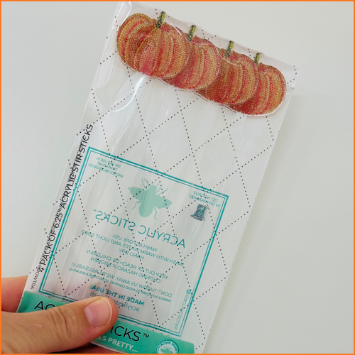 CINDERELLA GOURD SIGNATURE SERIES ACRYLIC STIR STICKS