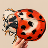 LADYBUG ACRYLIC CHARCUTERIE & SNACK BOARD