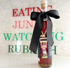 MR. NUTCRACKER PINK & GREEN WRITABLE ACRYLIC GIFT TAG