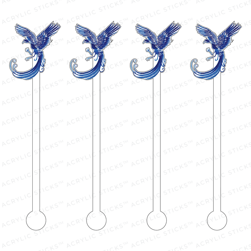 BLUE FALCON ACRYLIC STIR STICKS