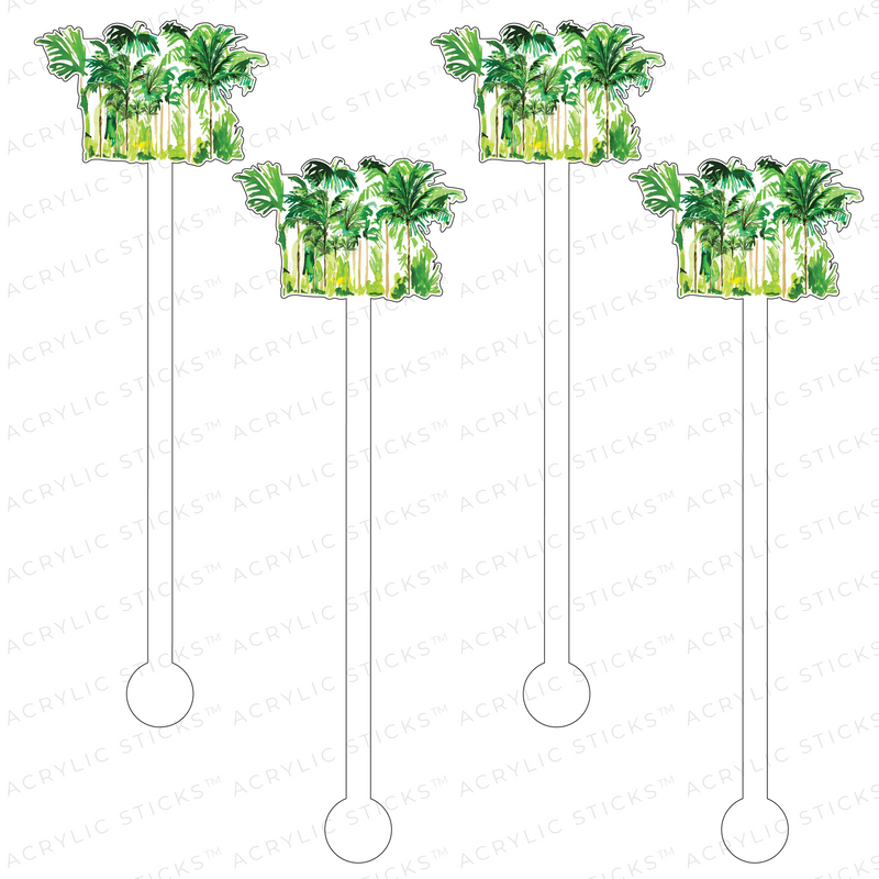 PALMS ACRYLIC STIR STICKS