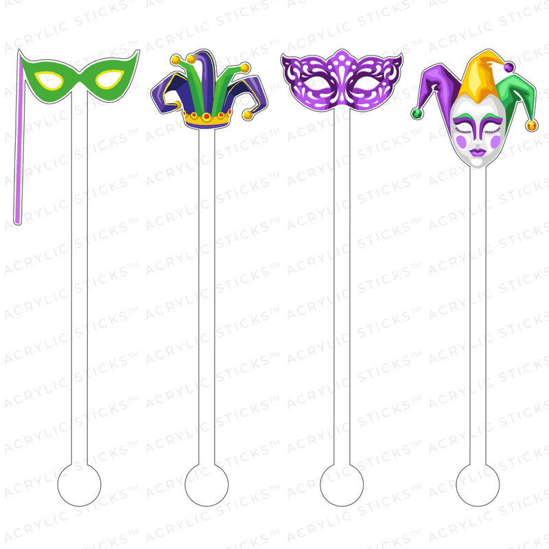 BOURBON STREET ACRYLIC STIR STICKS COMBO