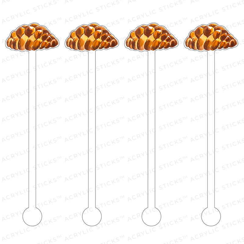 CHALLAH ACRYLIC STIR STICKS
