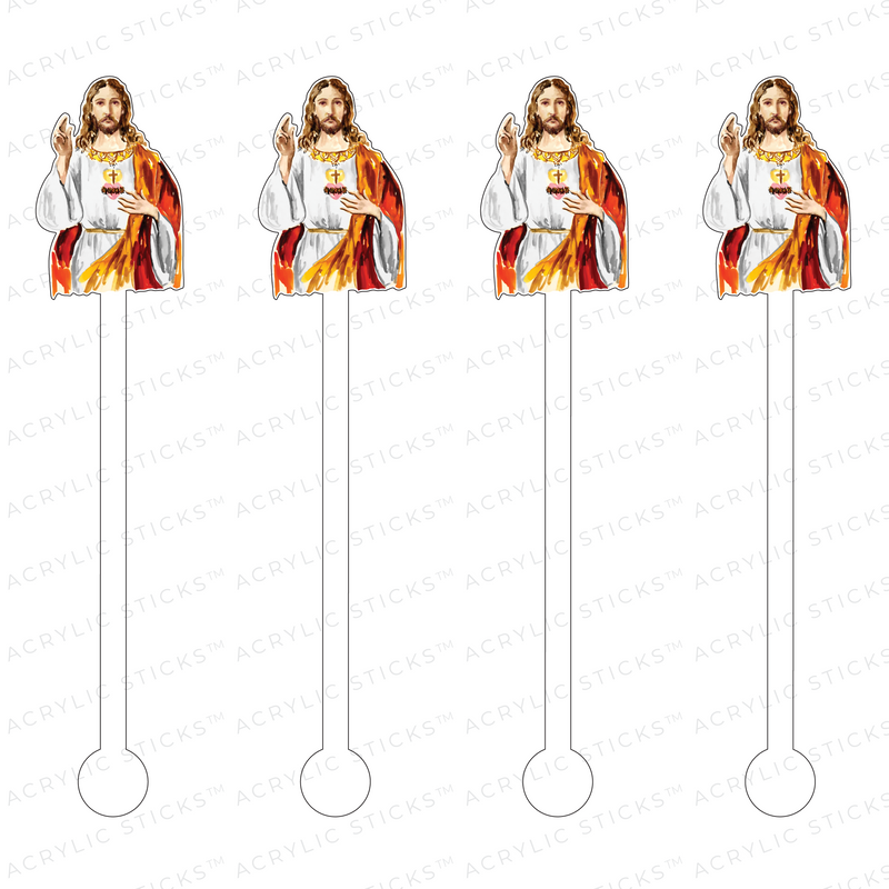 JESUS OF NAZARETH ACRYLIC STIR STICKS