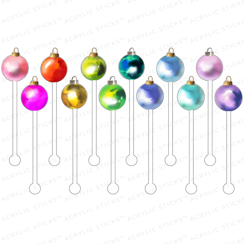 HAUTE ORNAMENTS ACRYLIC STIR STICKS COMBO
