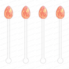 EASTER EGGS ACRYLIC STIR STICKS: 5 STYLES