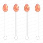 EASTER EGGS ACRYLIC STIR STICKS: 5 STYLES