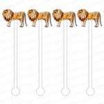AS X EVELYN HENSON LION VIBES ACRYLIC STIR STICKS