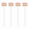 AS X EVELYN HENSON TREAT YOURSELF ACRYLIC STIR STICKS