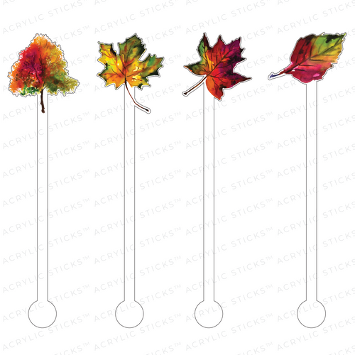 FALL ACRYLIC STIR STICKS COMBO