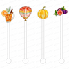 FALL FESTIVAL ACRYLIC STIR STICKS COMBO