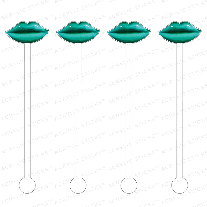 JADE LIPS ACRYLIC STIR STICKS