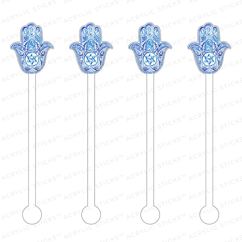 HAMSA ACRYLIC STIR STICKS