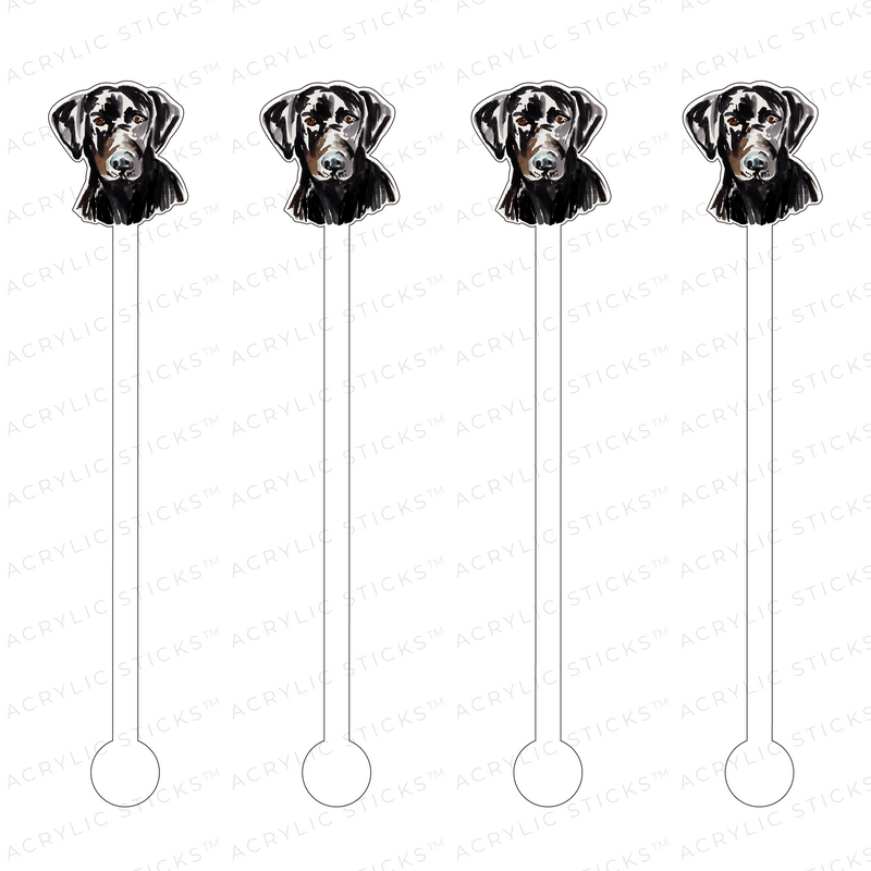BLACK LAB PROFILE ACRYLIC STIR STICKS