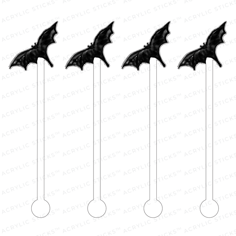 BAT ACRYLIC STIR STICKS