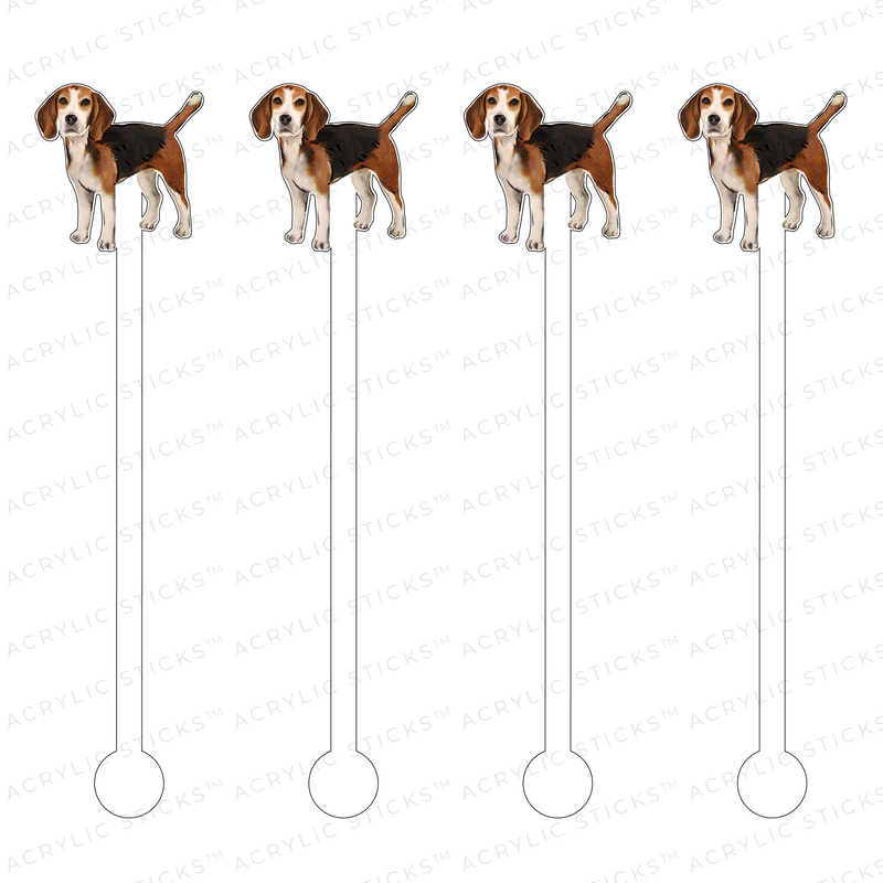 BEAGLE ACRYLIC STIR STICKS