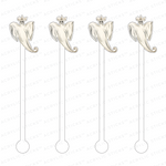 AVANT GARDE GHOST ACRYLIC STIR STICKS
