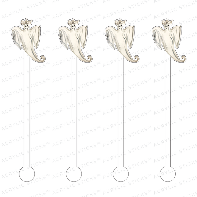 AVANT GARDE GHOST ACRYLIC STIR STICKS