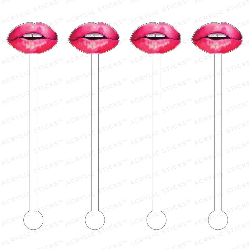 LUSCIOUS LIPS ACRYLIC STIR STICKS