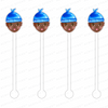 BABY BOY BOBBLE HEAD ACRYLIC STIR STICKS (2 STYLE OPTIONS)