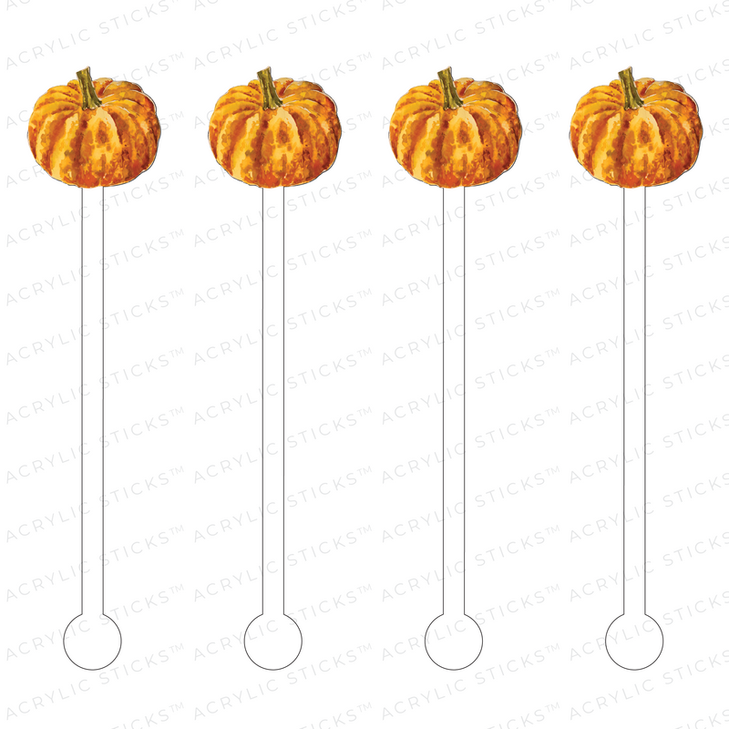 ORNAMENTAL GOURD ACRYLIC STIR STICKS