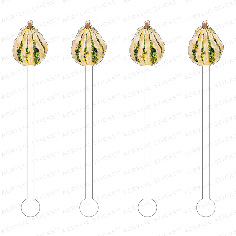 GOURD ACRYLIC STIR STICKS