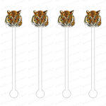 TIGER ACRYLIC STIR STICKS