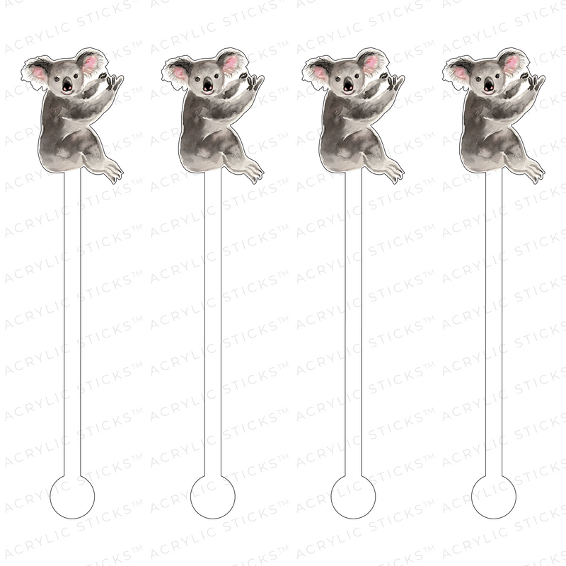 KOALA ACRYLIC STIR STICKS