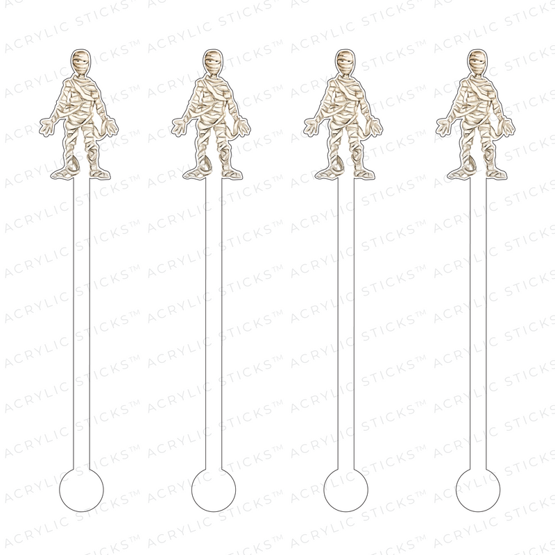 MUMMY ACRYLIC STIR STICKS