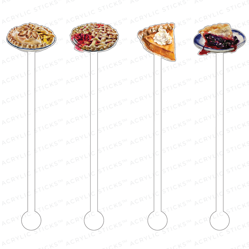 PIES ACRYLIC STIR STICKS COMBO