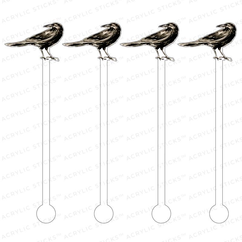 BLACK CROW ACRYLIC STIR STICKS