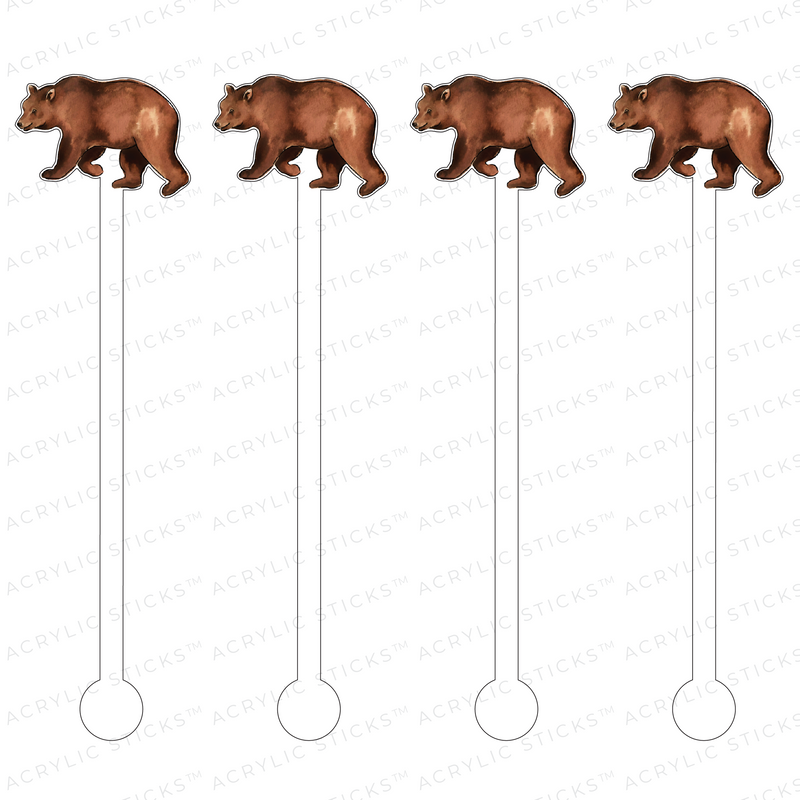 BIG BEAR ACRYLIC STIR STICKS