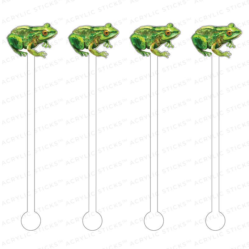 FROG ACRYLIC STIR STICKS