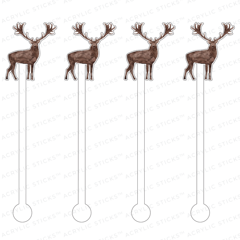 BUCK ACRYLIC STIR STICKS