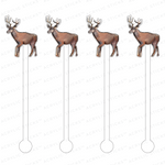 DEER ACRYLIC STIR STICKS
